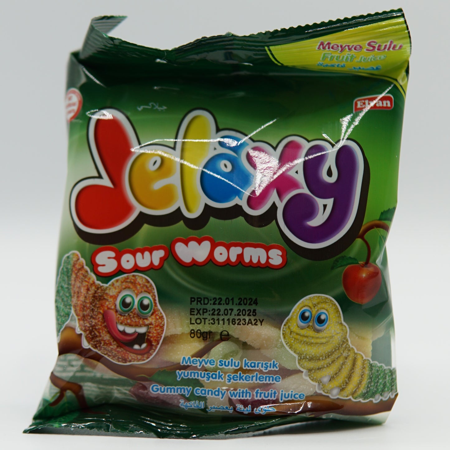 Jelaxy - Sour Worms